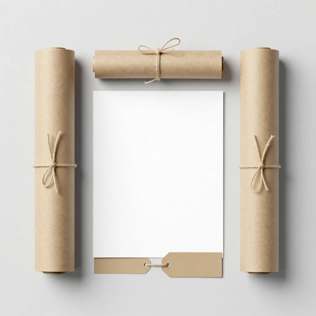 Minimalist Gift Wrapping Set